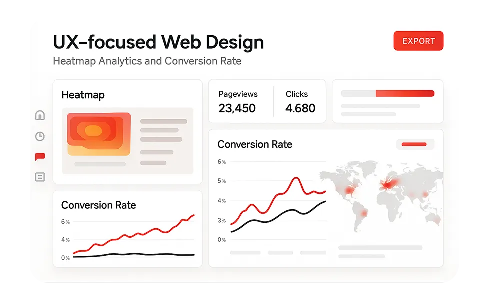 UX-Focused Web Design & Data-Driven Decisions