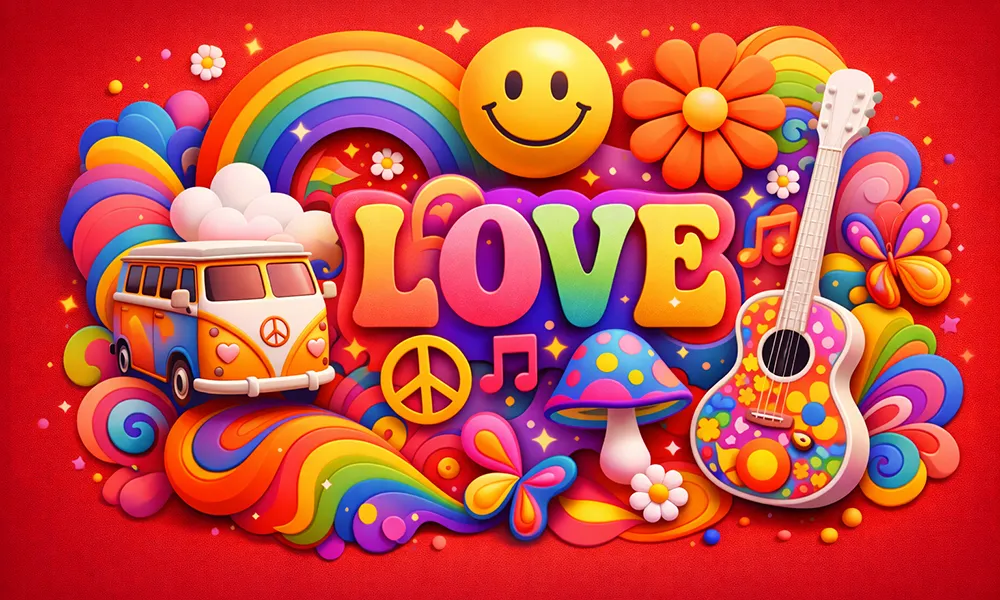 Retro Psychedelic Design